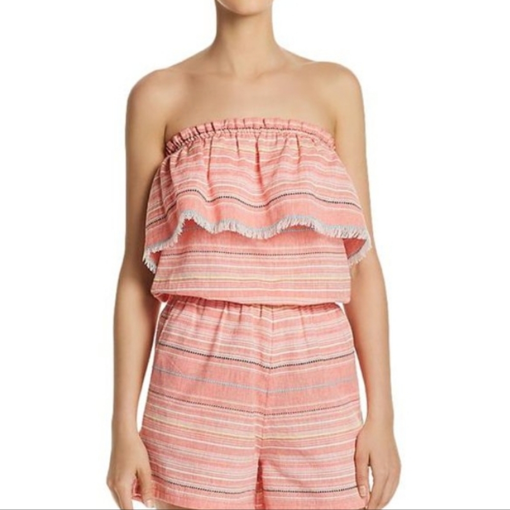 Aqua off shoulder romper bnwt size XS